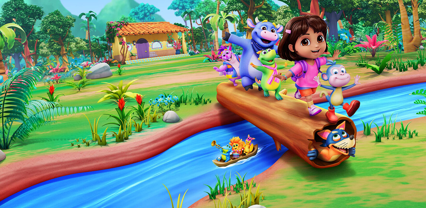 Dora - The Explorer, 120-Piece Eco-Friendly Jigsaw Puzzle - Recycled Paper