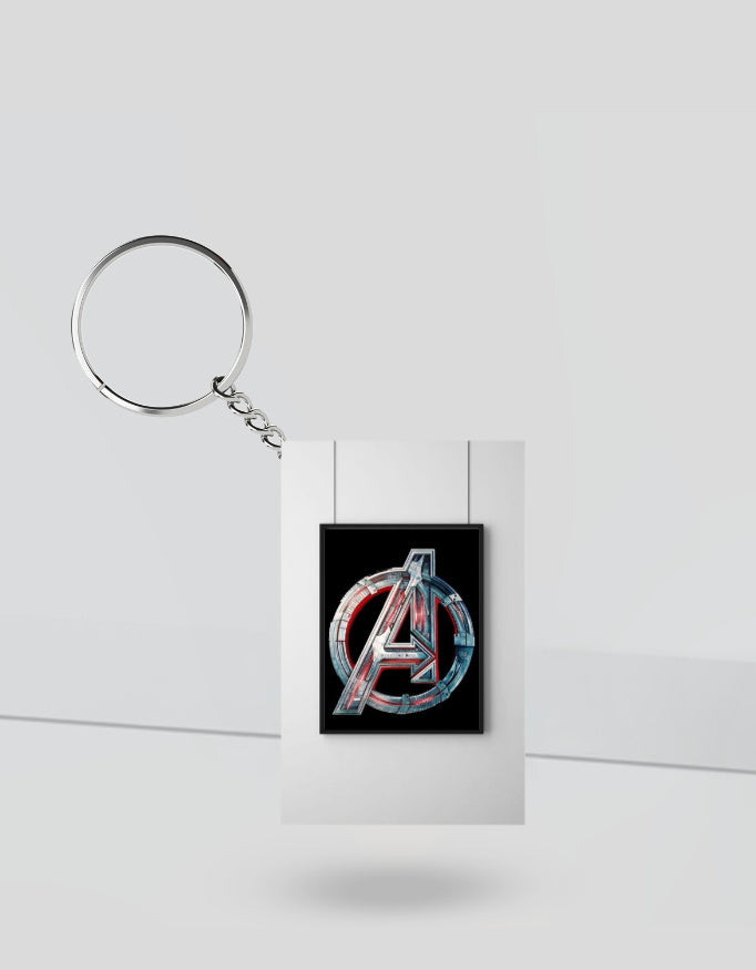 Avengers- Premium Acrylic Keychain - 3mm Glossy Finish | Rectangle & Square Designs