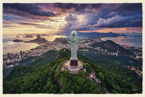 Christ the Redeemer – Aerial