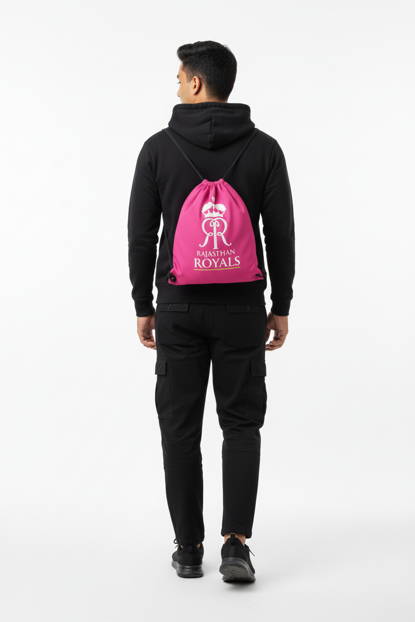 RR Drawstring Bag - Worn on Back